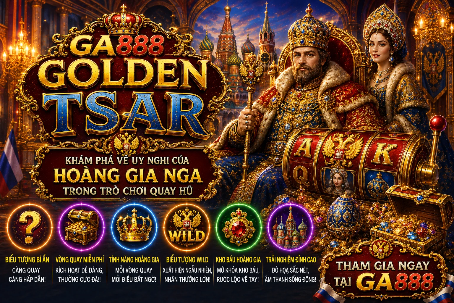 Sửa bài viết “GA888 Golden Tsar – Khám Phá Vẻ Uy Nghi Của Hoàng Gia Nga Trong Trò Chơi Quay Hũ” ‹ vn-ga888.net — WordPress